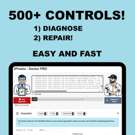 Modulo che diagnostica, ripara, pulisce e ottimizza il tuo PrestaShop