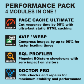 Speed Pack module pour Prestashop - tout-en-un pour booster votre PS17